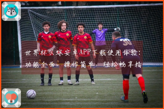 世界杯买球安卓APP下载使用体验：功能全面，操作简单，轻松畅享精彩赛事