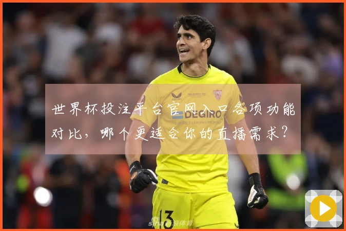 世界杯投注平台官网入口各项功能对比，哪个更适合你的直播需求？